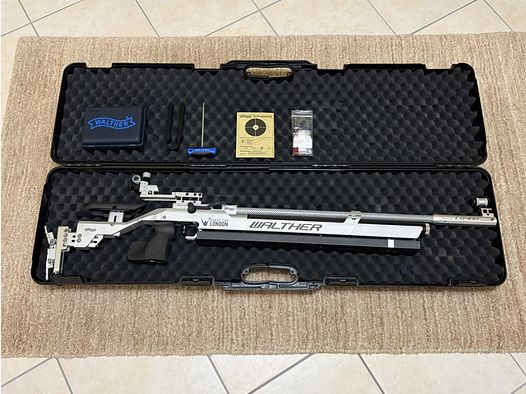 Walther LG 400 Alutec Zawody Senior Podparcie