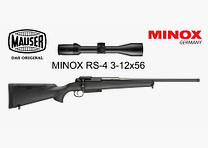 Blaser Group GmbH MAUSER 25 EXTREME Geradezug-Repetierer .308 Win. + MINOX RS-4 3-12x56
