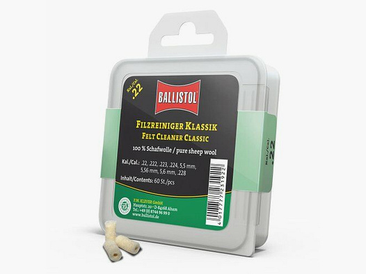 BALLISTOL Filzreiniger Klassik / 60 Stk.