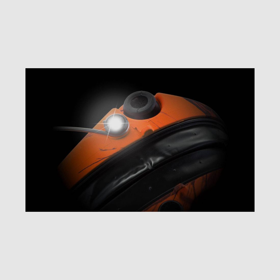 Casque audio amplifié MSA SUPREME PRO X Camo Orange, image 7 sur 7