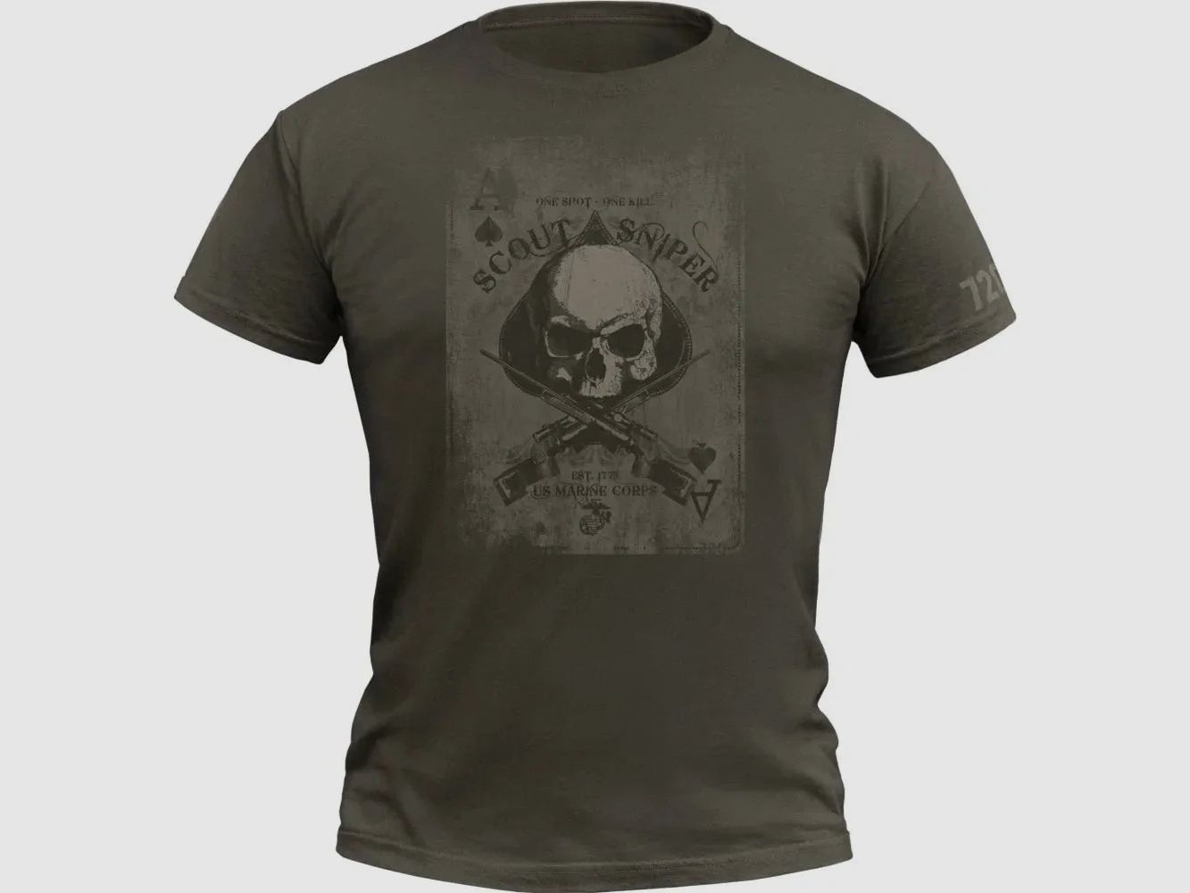 720gear 720gear T-Shirt Scout Sniper army oliv