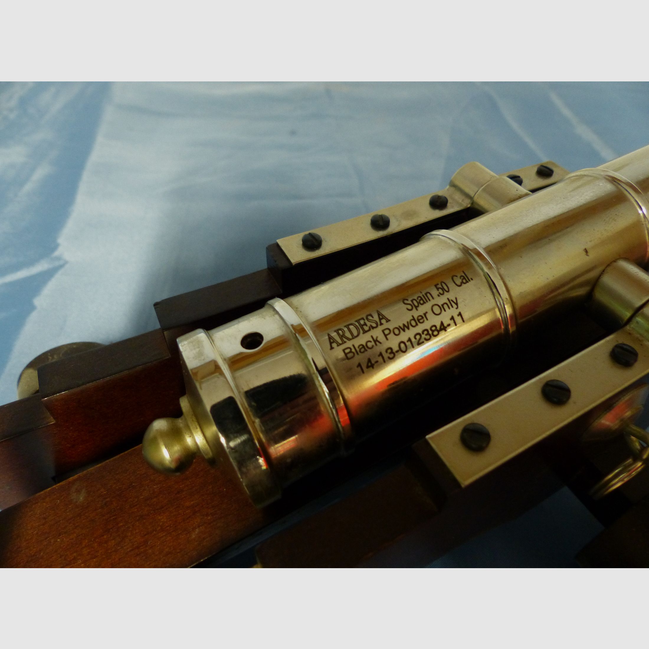Vorderlader Kanone Ardesa Spanien Cal. .50 Schwarzpulver vintage