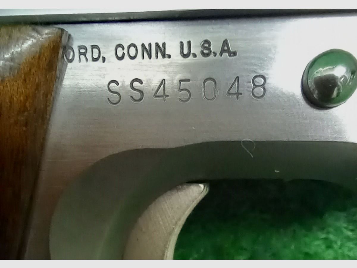 Colt Government MKIV in stainless steel, caliber .45 ACP