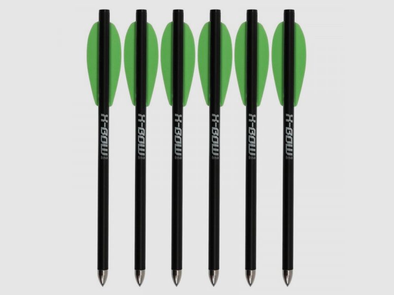 X-BOW FMA CARBONBOLZEN / PFEILE - 6,5 ZOLL - STANDARD - 6 STÜCK
