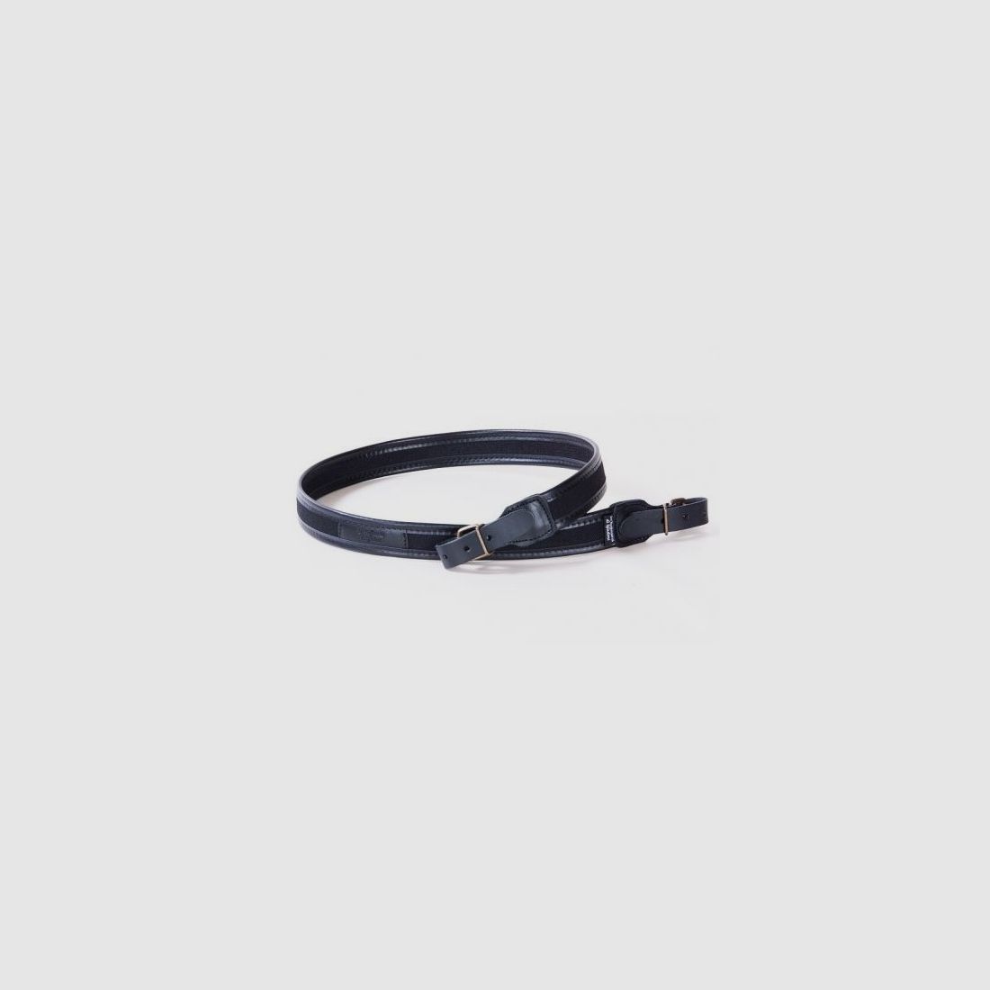 Gewehrriemen aus schwarzem Cordura und Leder Buffetteria Spadoni