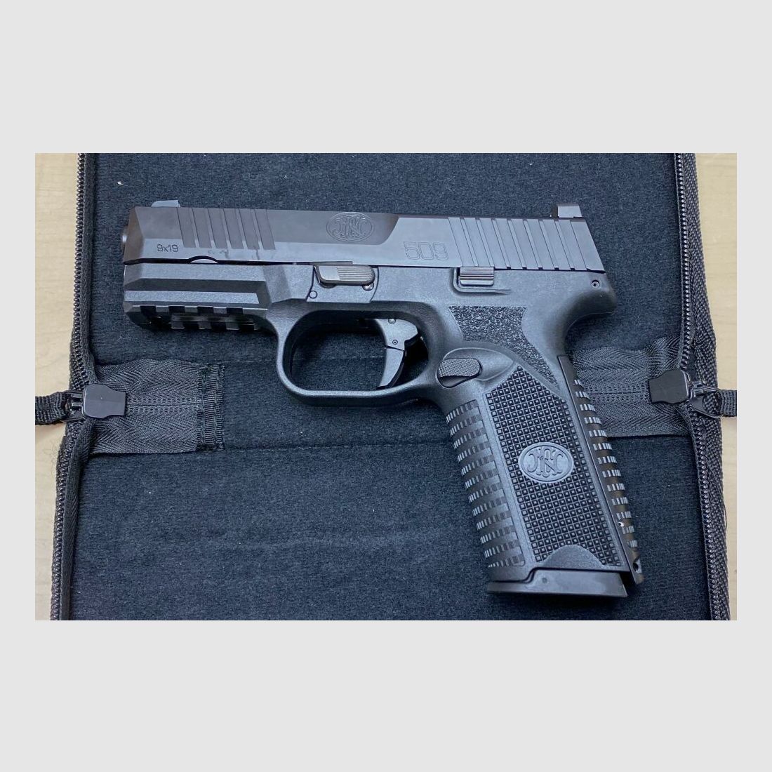 FN509 NMS BLK/BLK DS 2X17 9mmLuger