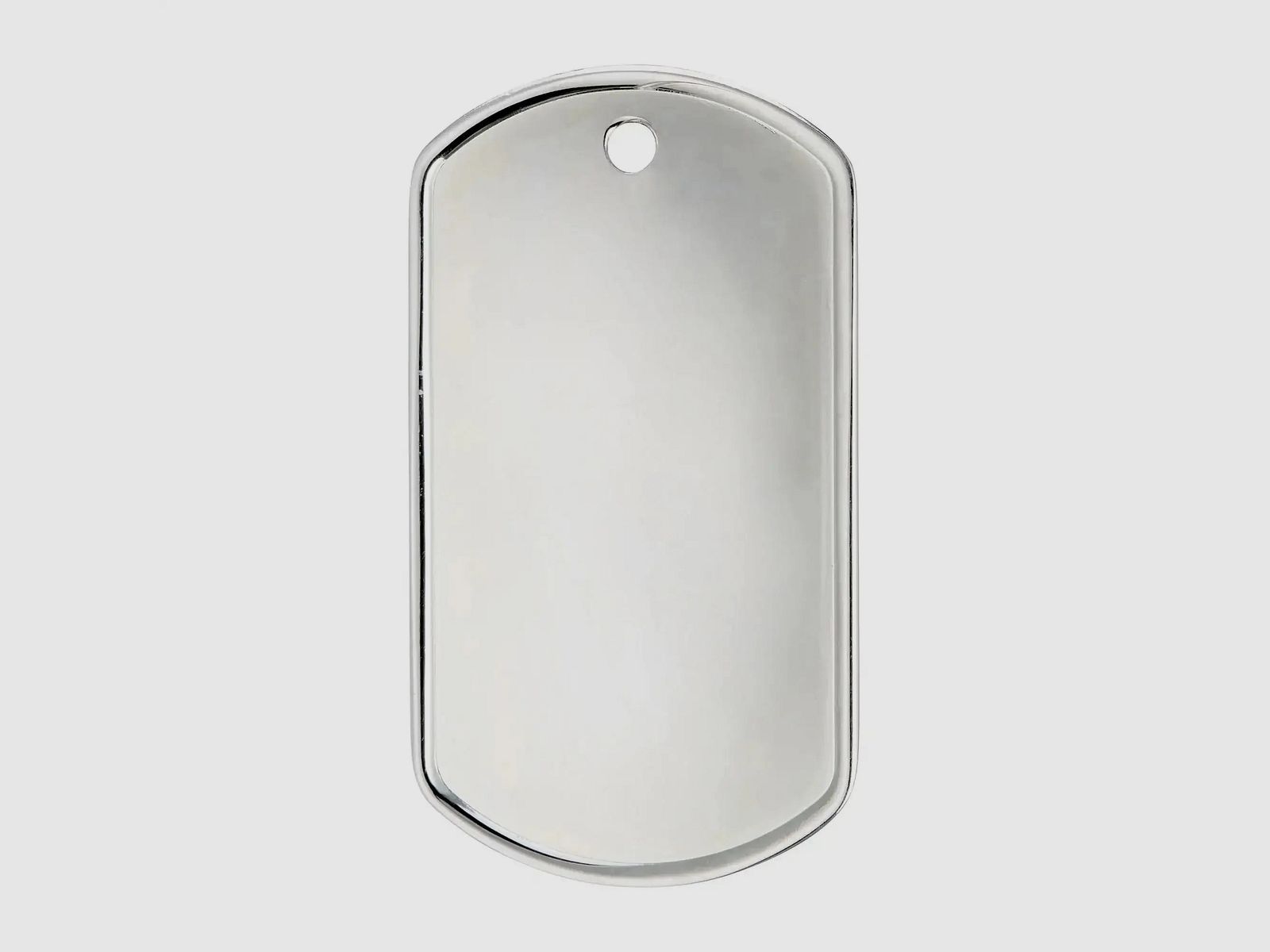 Onbekend Identificatieplaatjes US Dog Tag 925 zilver