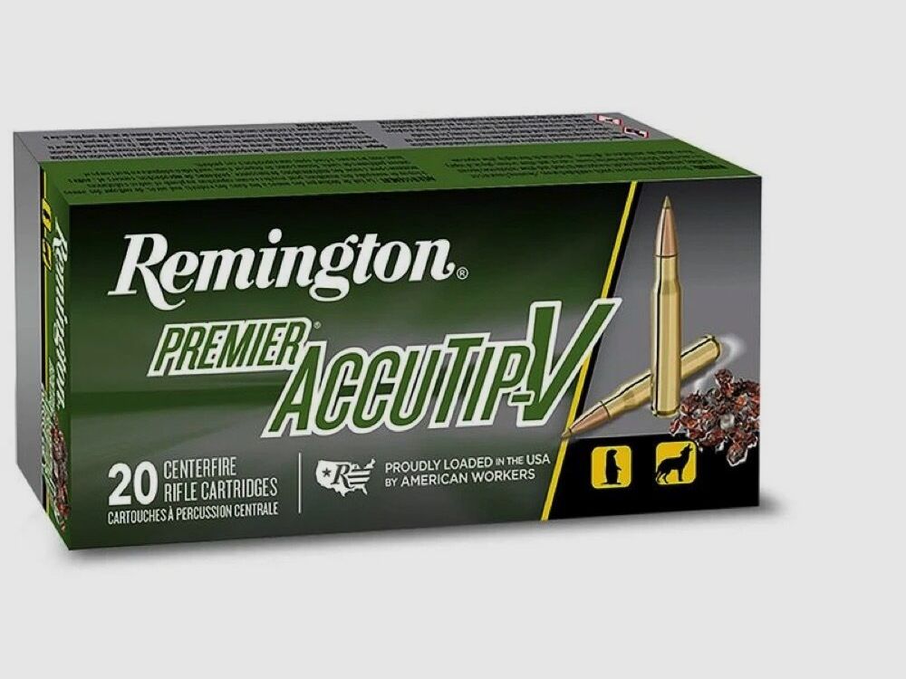 Remington Premier AccuTip-V 35grs 50St .22Hornet