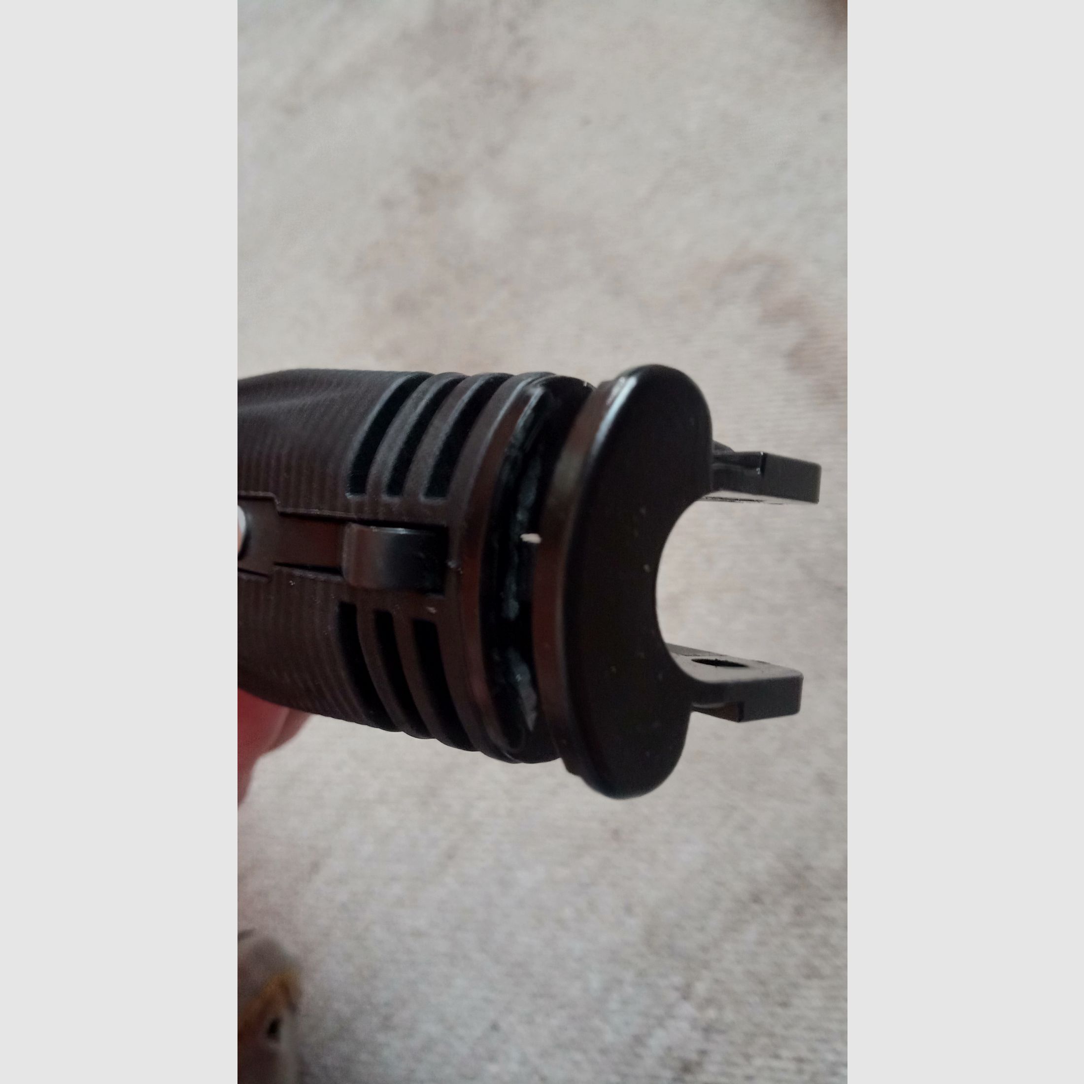 Moderner AC Unity G3 Trapezhandschutz  & Pistolengriff in Schwarz  - Aftermarket Wide Handguard Handschutz