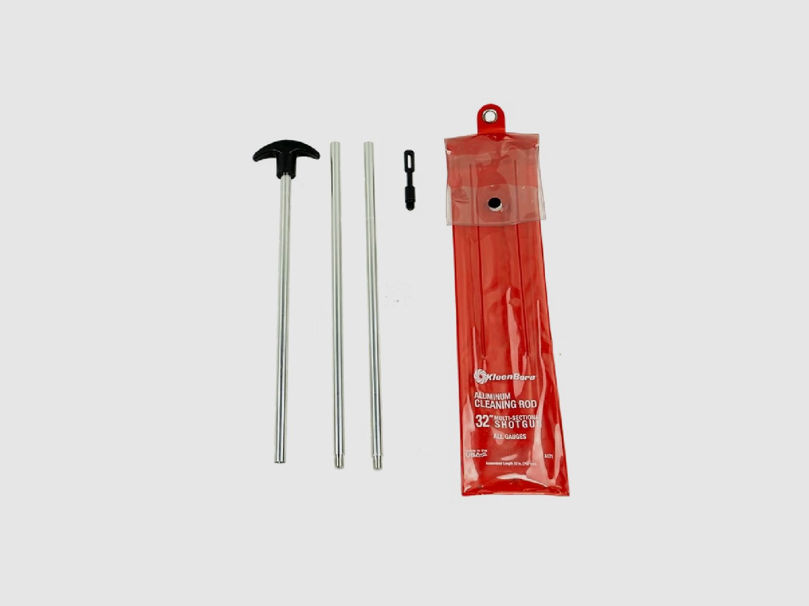 Asta di pulizia in alluminio 32"/81,3cm fucile