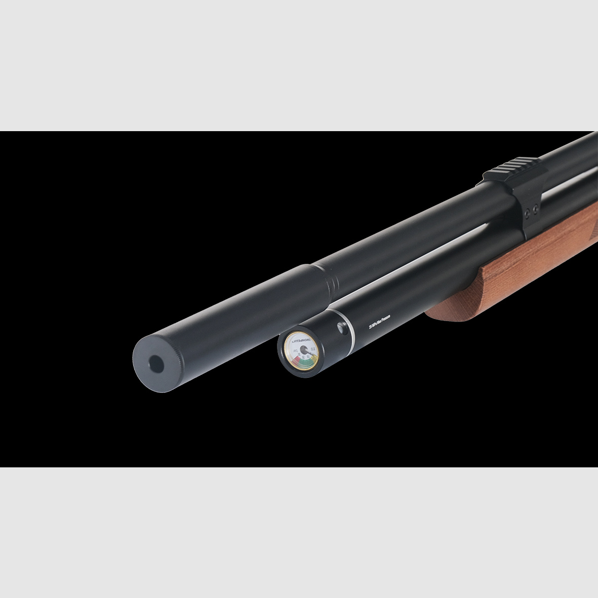 Snowpeak M25 Gen.2 - Grosskaliber PCP .35 / 9,00mm Holzschaft