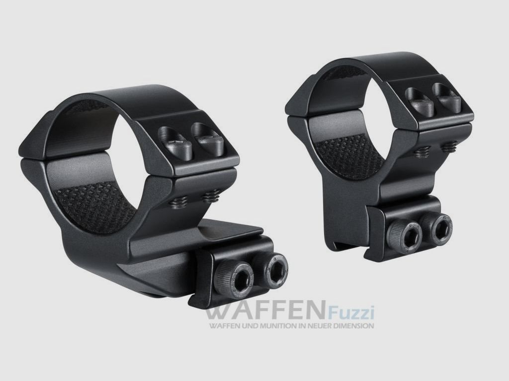 Montaje 1" para riel prismático altura de silla alta diámetro de anillo de 30 mm