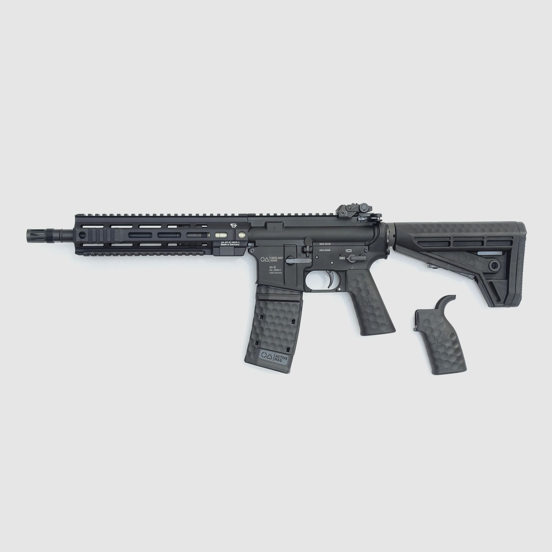 OA-15 M10, 10,7", OA MDR M-LOK Handguard 9,5", OA M4 Crosse, BUIS, MFD…, image 1 sur 5