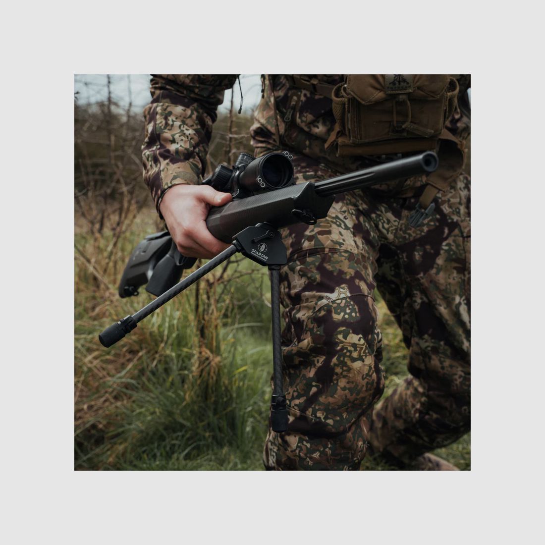 Spartan Precision Equipment Javelin Lite Bipod® Carbon-Zweibein 22 cm – ohne Adapter