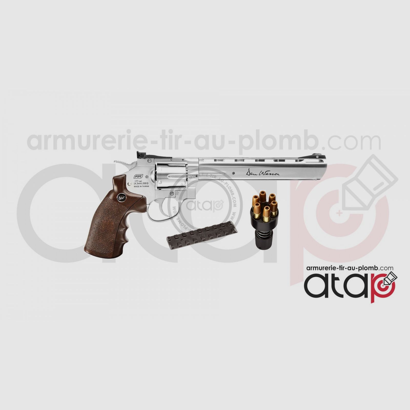 Dan Wesson 8" - Chromé, image 3 sur 6