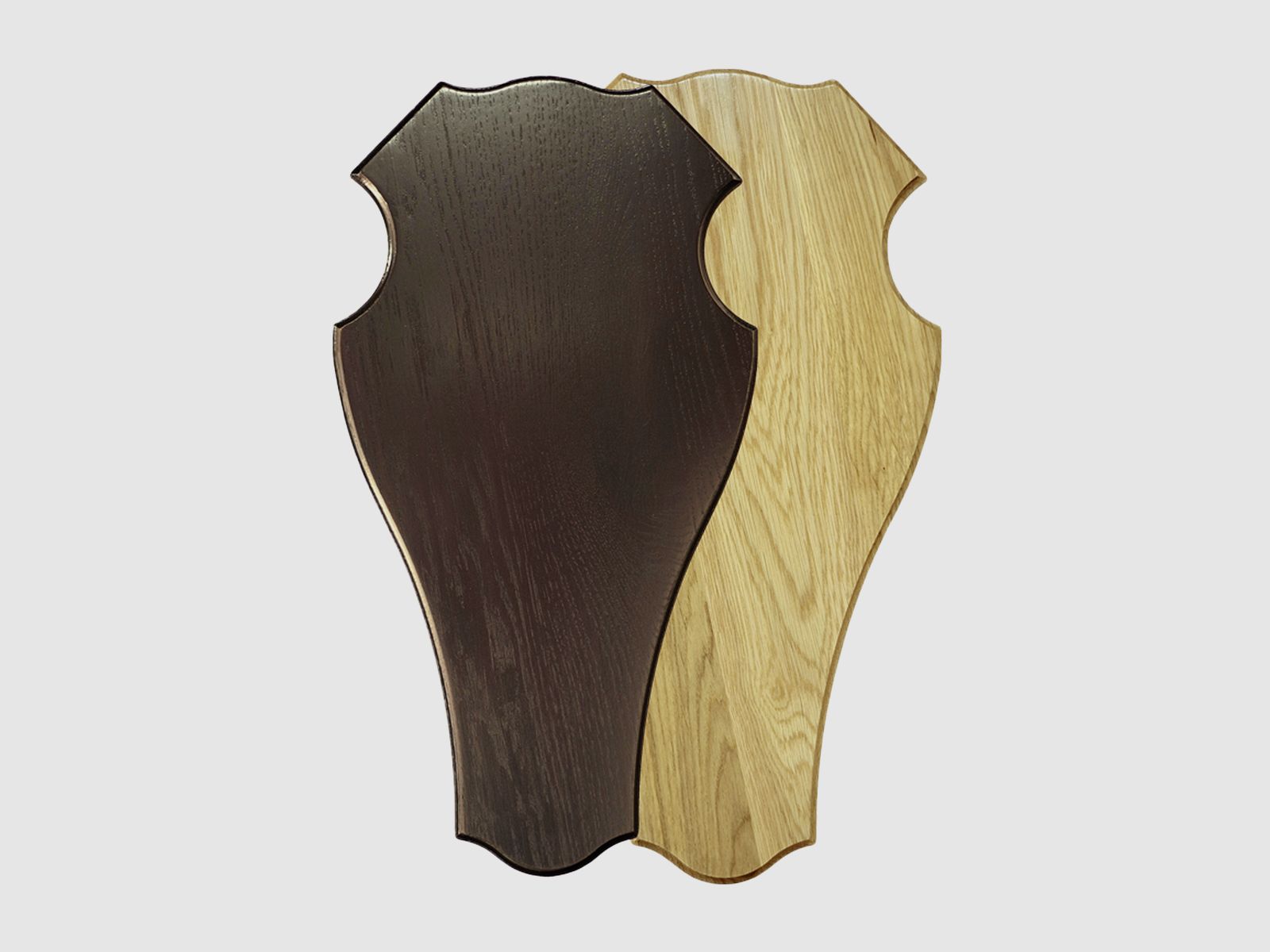33x18cm -rund/dunkel - ohne Fach