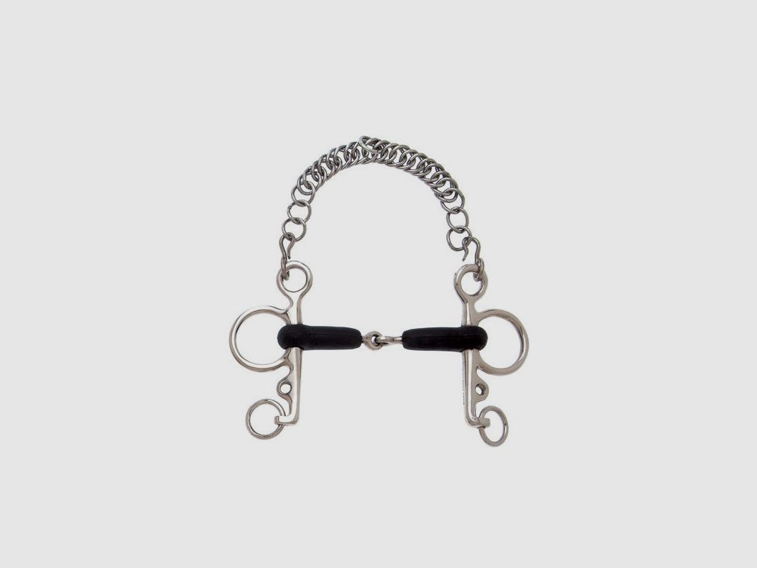 BOCADO SEFTON PELHAM PARTIDO GOMA 12,5CM