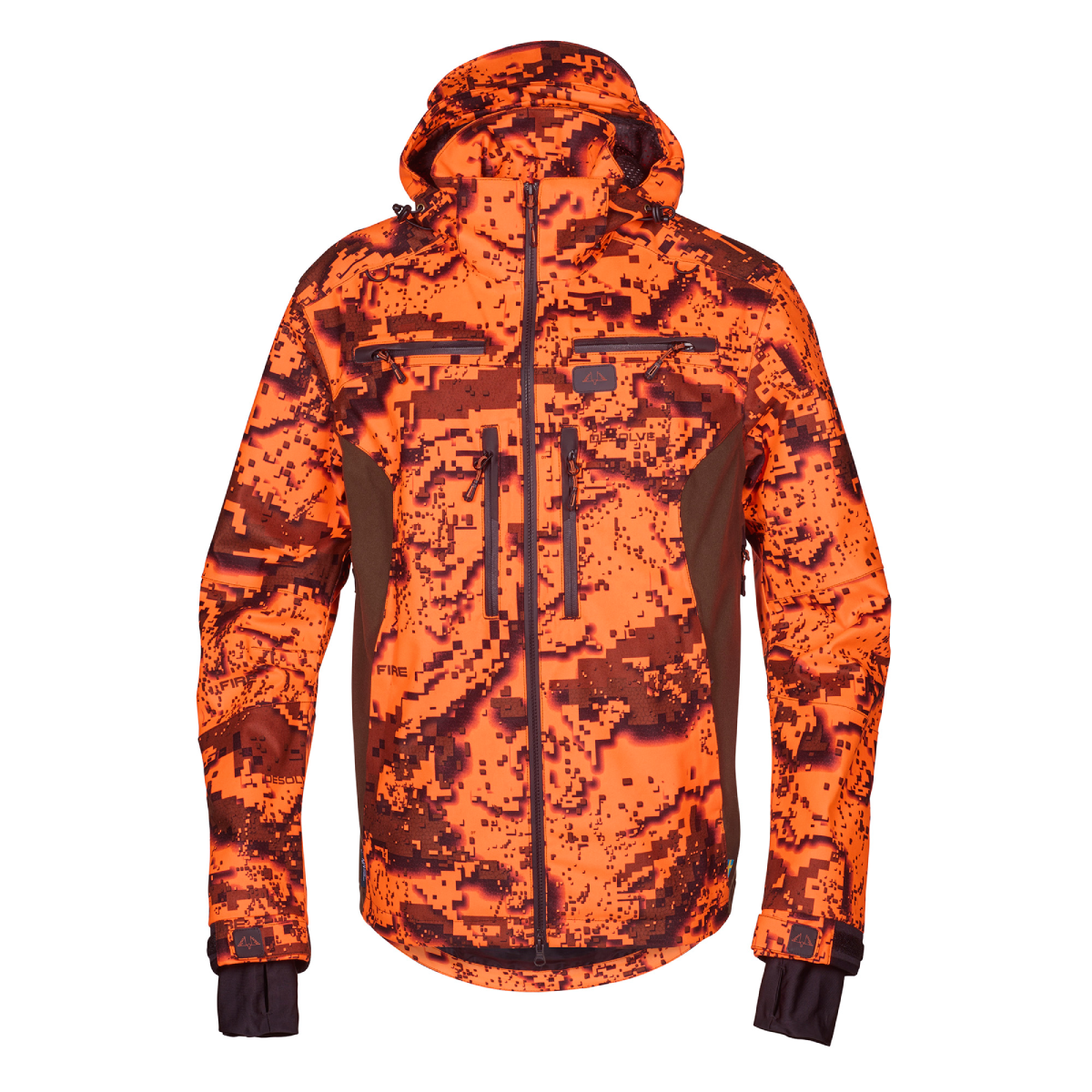 Swedteam Ridge 3 Jacket – Color: camo-fire | Size: xs