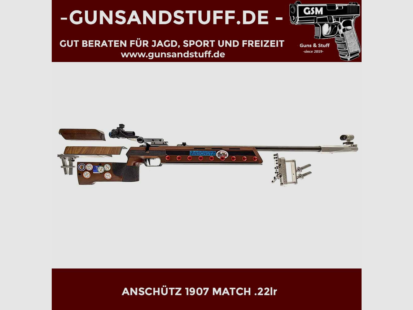 ANSCHÜTZ 1907 MATCH .22lr