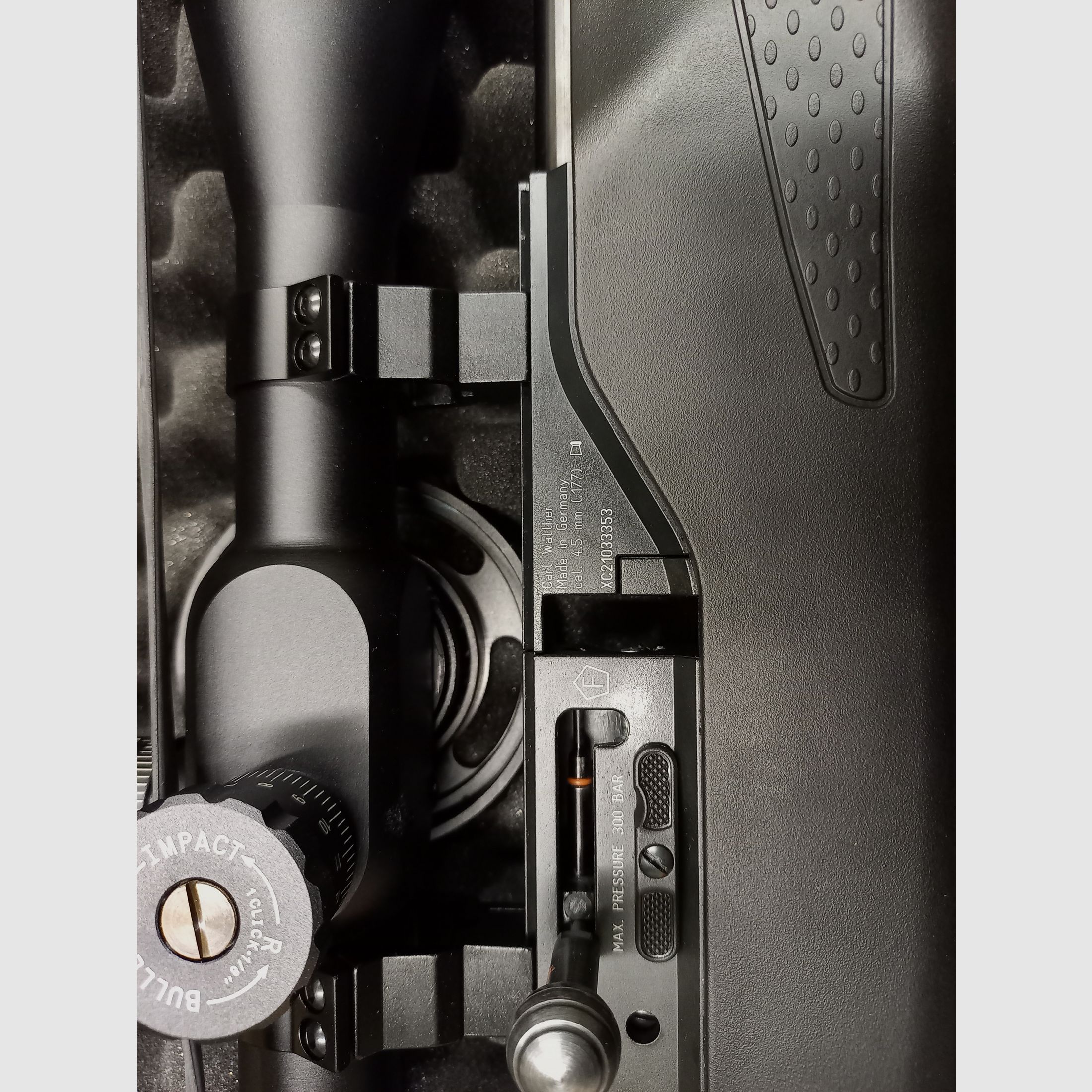 Walther Dominator 1250 Set Luftgewehr 4,5 mm