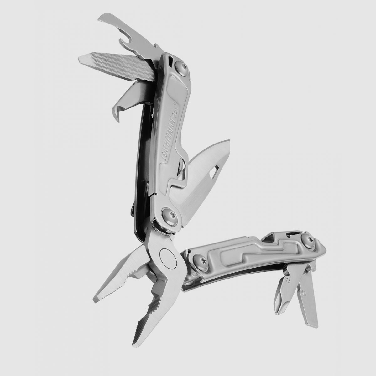 Multitool Leatherman Rev 832130 - 12 funkcji, stalowy klips, zdjęcie 5 z 8