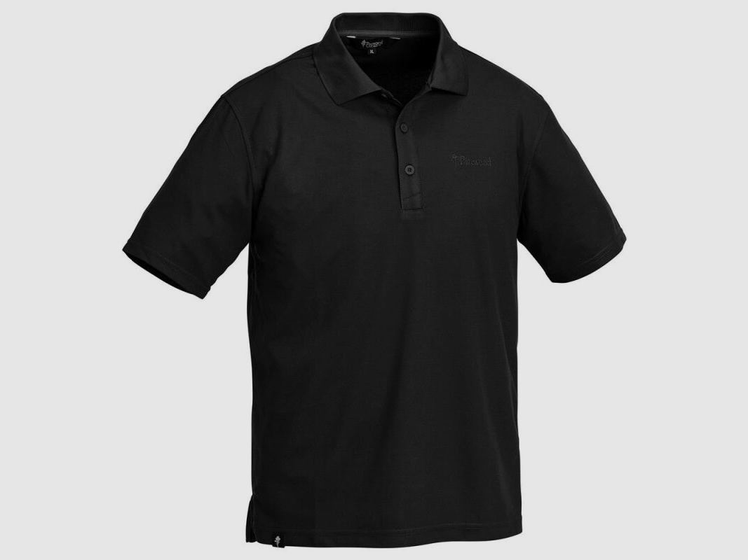 Pinewood Herren Poloshirt Ramsey Schwarz