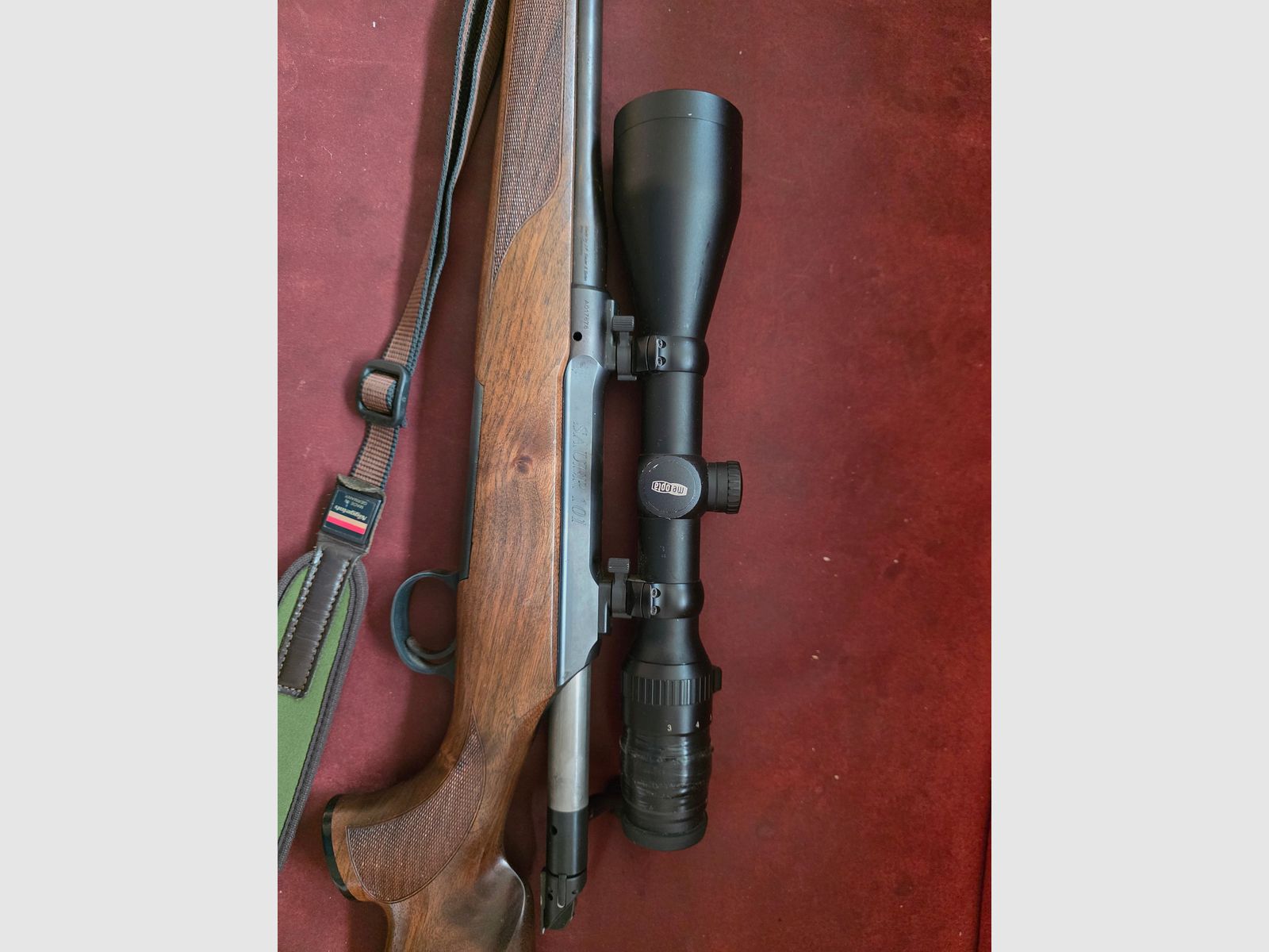 Sauer 101 Classic .308Win mit Meopta-Zielfernrohr und Hausken-Schalldämpfer