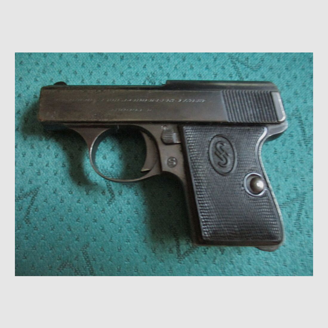 Pistola 6,35mm Haenel Mod. 2 de la colección 2