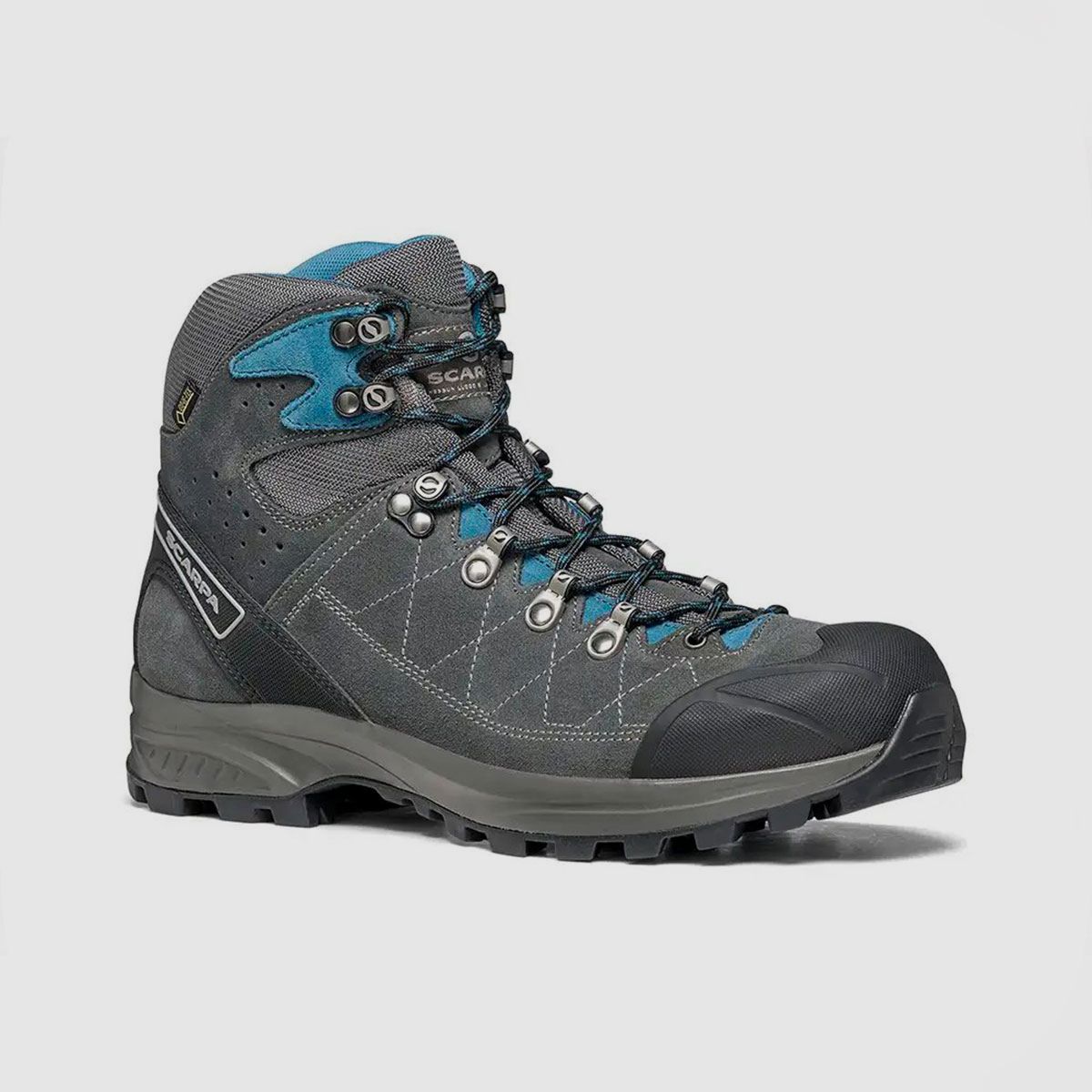 SCARPA – HERREN – KAILASH TREK GTX Shark Gray – Lake Blue, Bild 2 von 6
