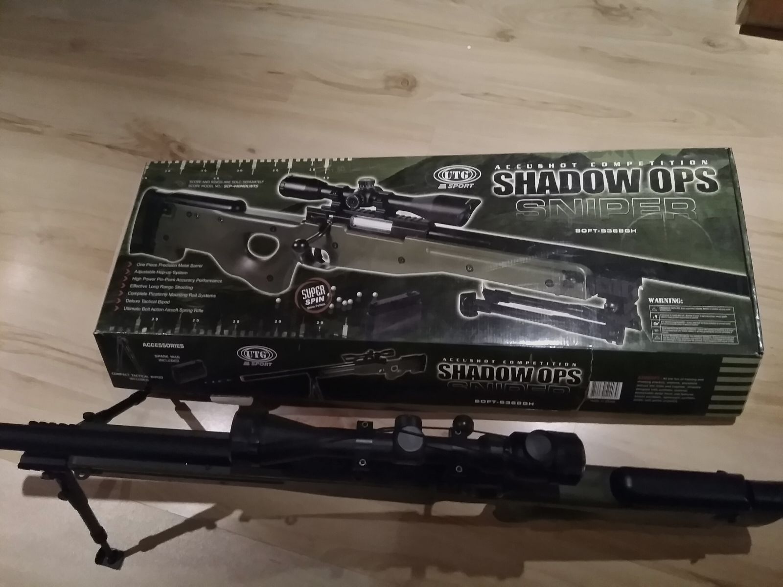 sehr schönes softair Gewehr Shadow OPS sniper