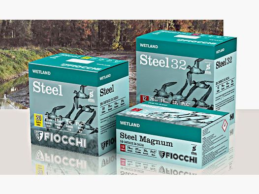 FIOCCHI STEEL SHOT-PIOMBO 5-GRAMMI 24-SCATOLA 25 PZ