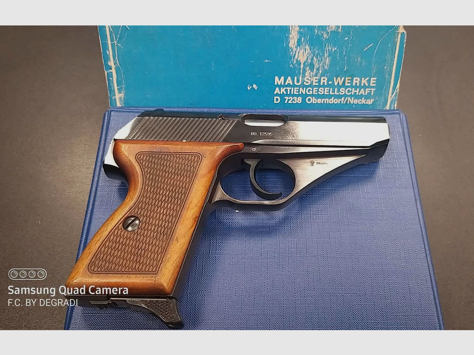 MAUSER MODEL HSC CALIBRE 7,65 BROWNING, imagen 3 de 4