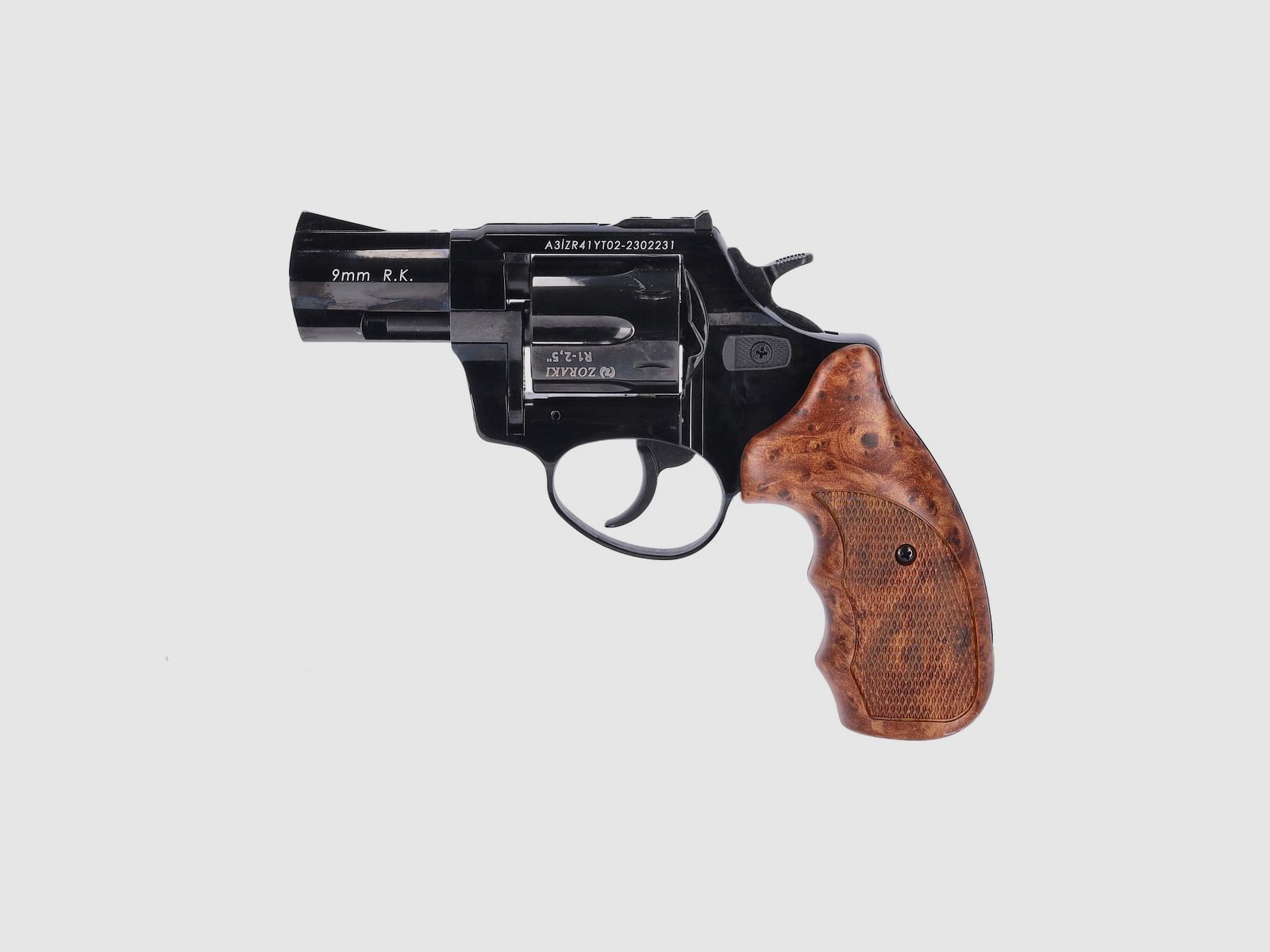 Zoraki R1 Schreckschuss Revolver 2.5 Inch 9 mm R.K. shiny special, afbeelding 1 van 4
