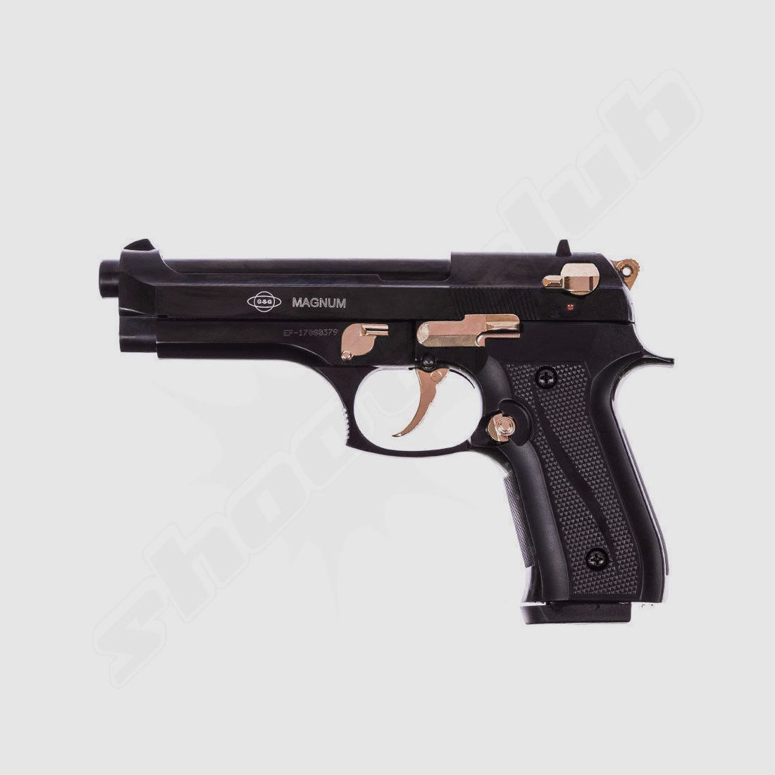 Ekol Firat Magnum Schreckschusspistole 9mm P.A.K. schwarz-gold