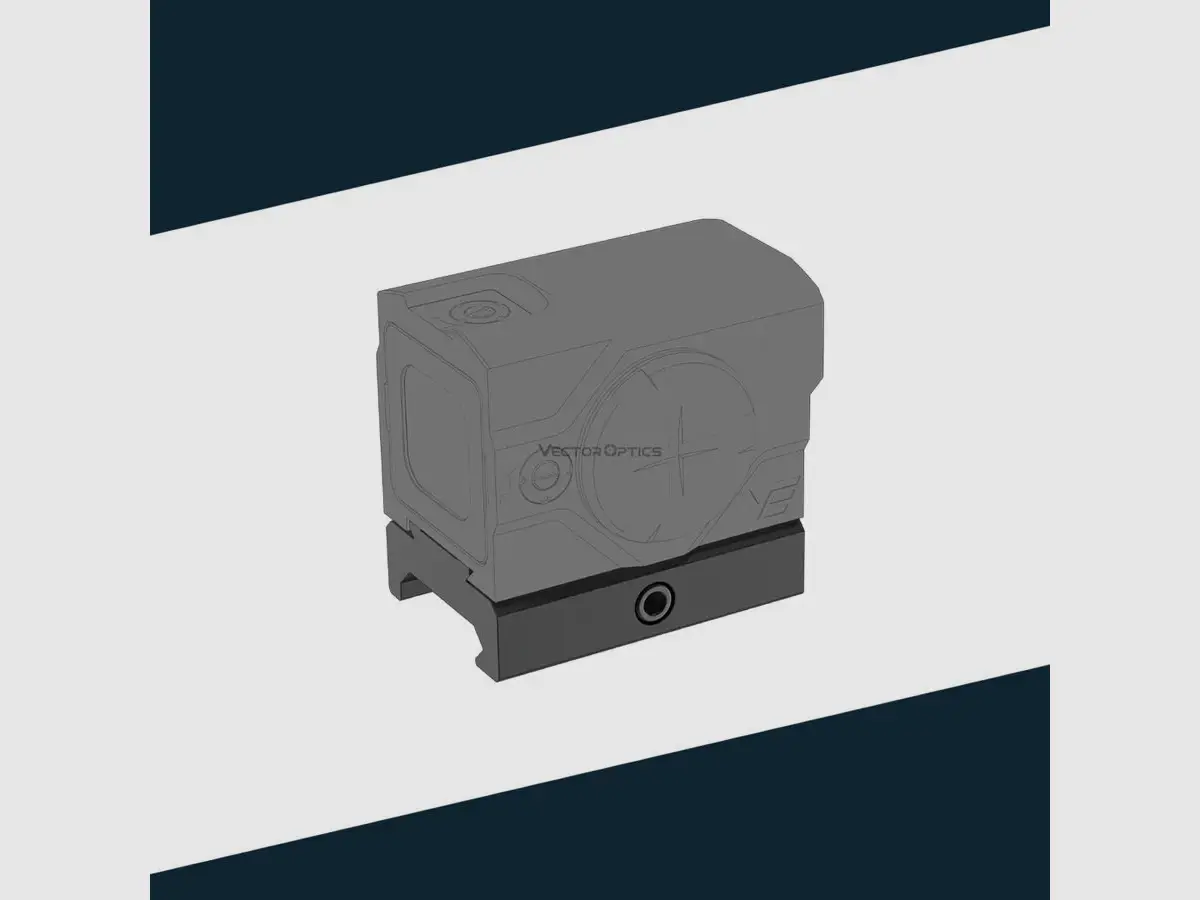 Vector Optics SCFRM-14 VOD Low Mount – 6 mm Picatinny, imagen 4 de 5