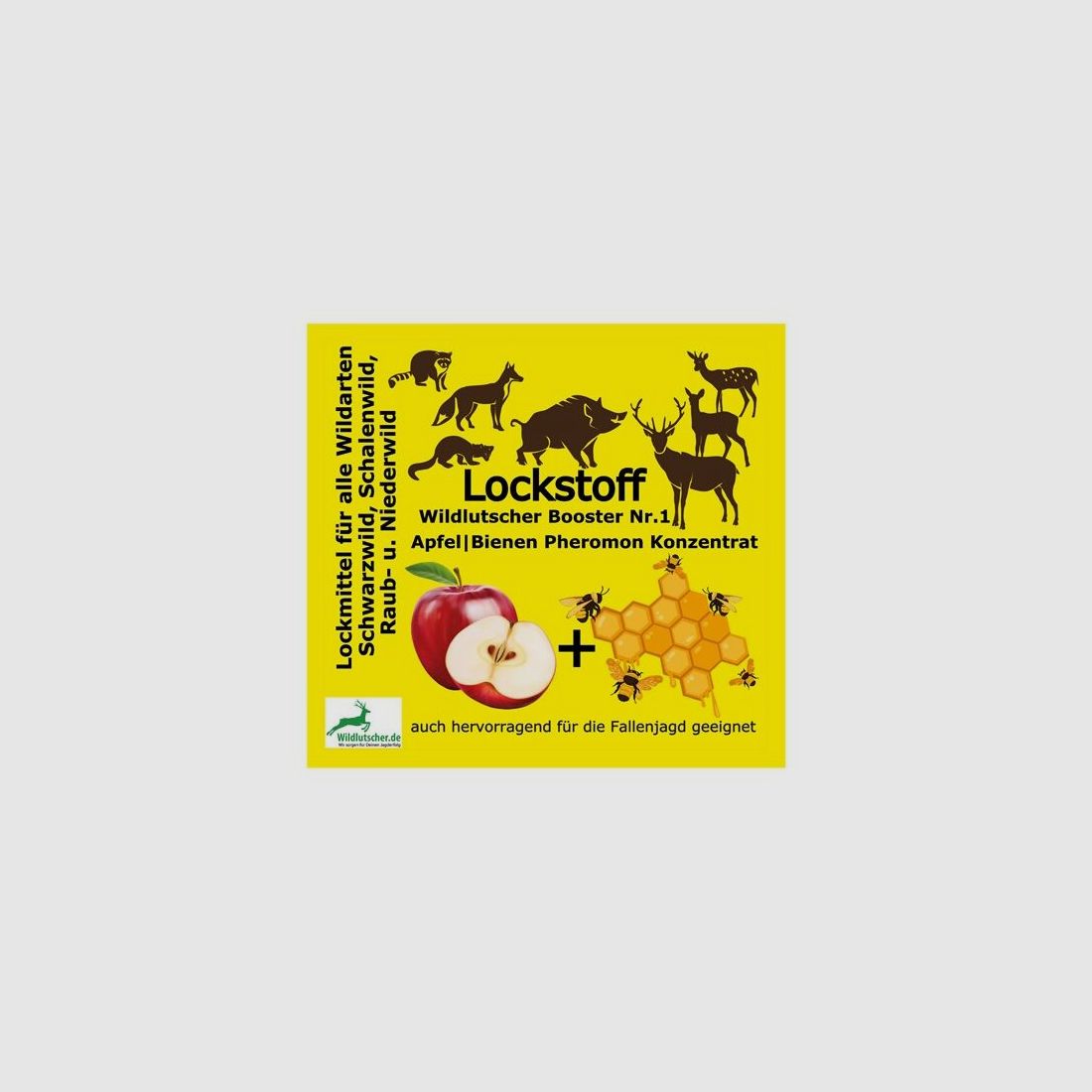 Wildlutscher Flüssigköder Booster Nr.1 Apfel/ Bienen Pheromone 100 ml