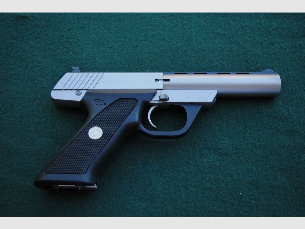 Colt Mod. 22 Pistola sportiva, con tutti i documenti nella scatola originale, immagine 5 di 10