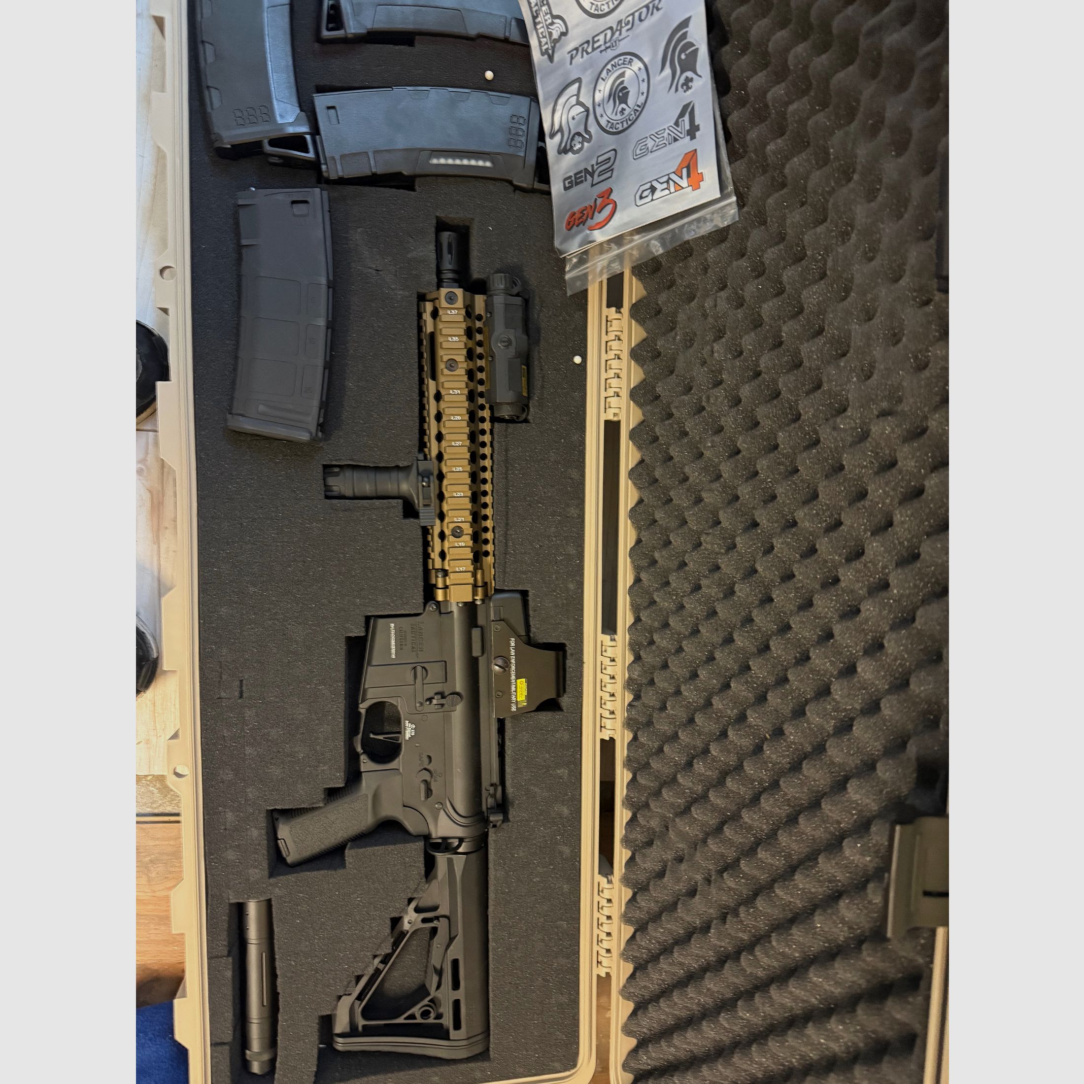 Lancer táctico m4 gen 3