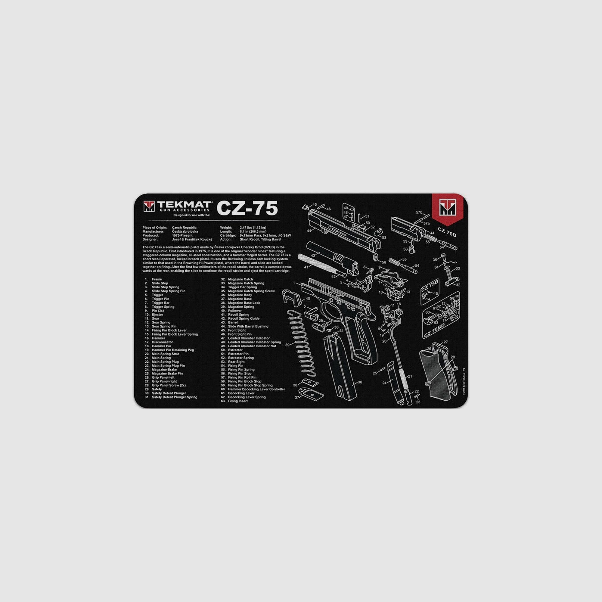 TekMat Reinigungsmatte CZ 75, Bild 1 von 2