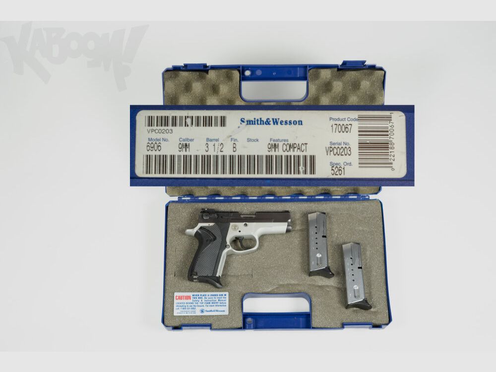 Smith&Wesson Performance Center 6906 PC in 3,5 Zoll - Sammlerstück