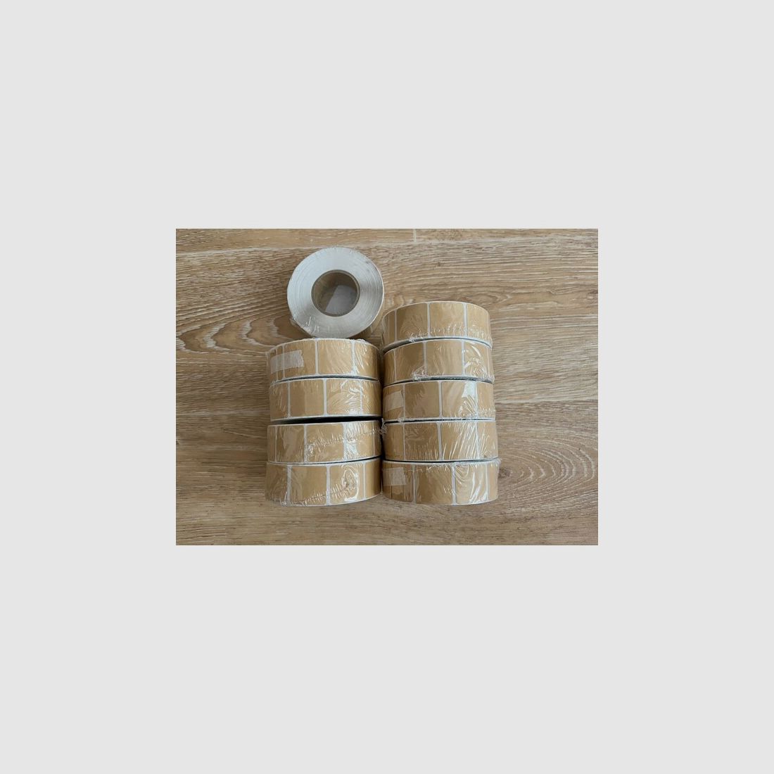 Schusspflaster - 10.000 Stück - geeignet für IPSC - 22 x 22mm - Braun / Beige