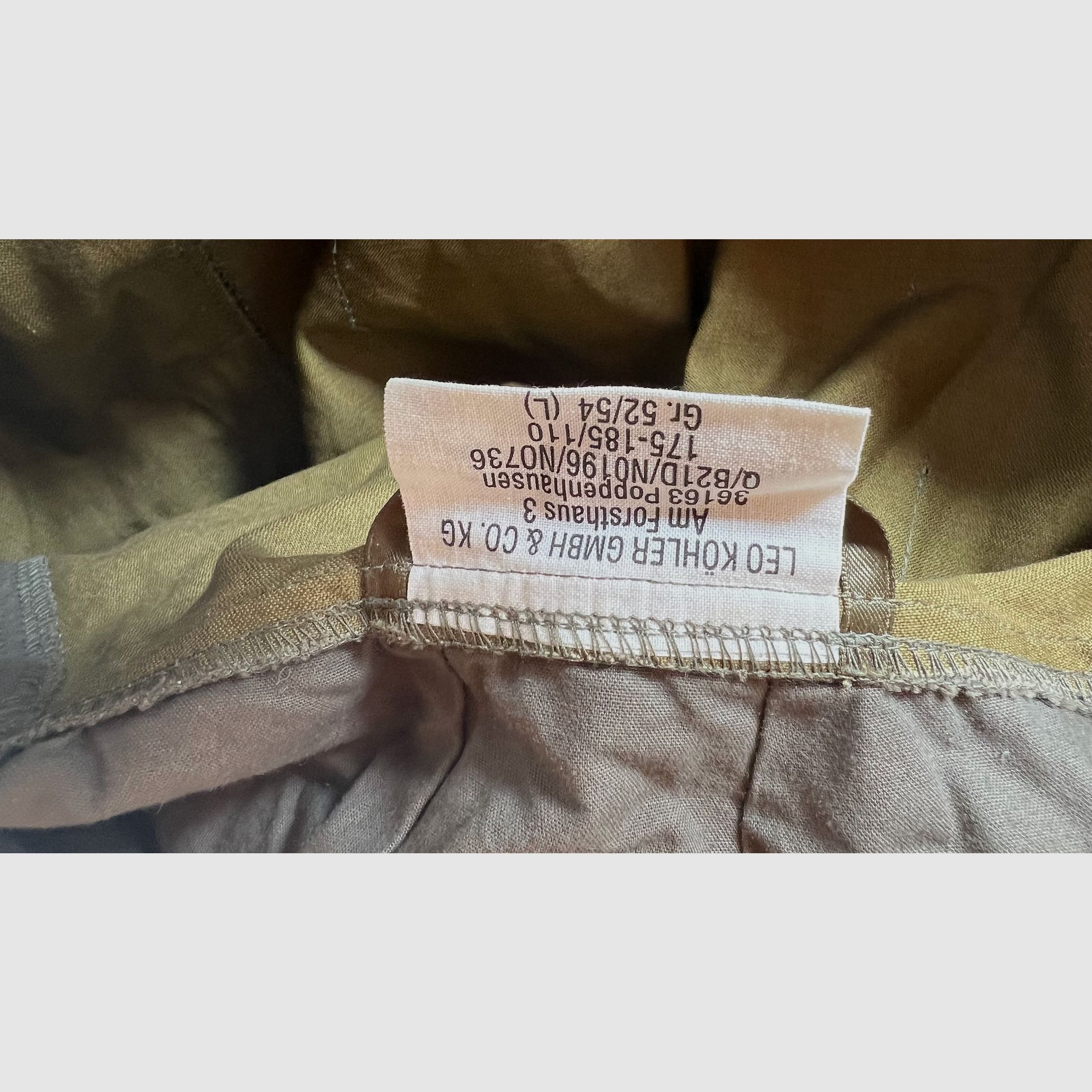 Einsatzkampfjacke von Leo Köhler