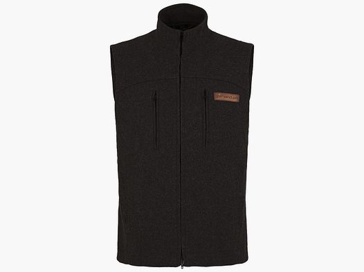 Hedlund Grenland Black Classic Loden Vest - 46
