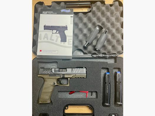 Walther PDP Full Size 5” OR V2 OD Verde 9mm Luger