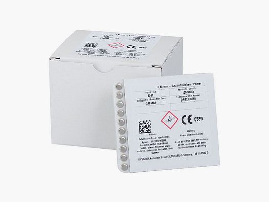 RWS Zawory duże karabiny 5341 SINOXID 100 sztuk