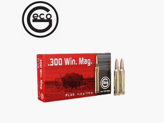 20 Munitions GECO cal 300 WM 170gr PLUS