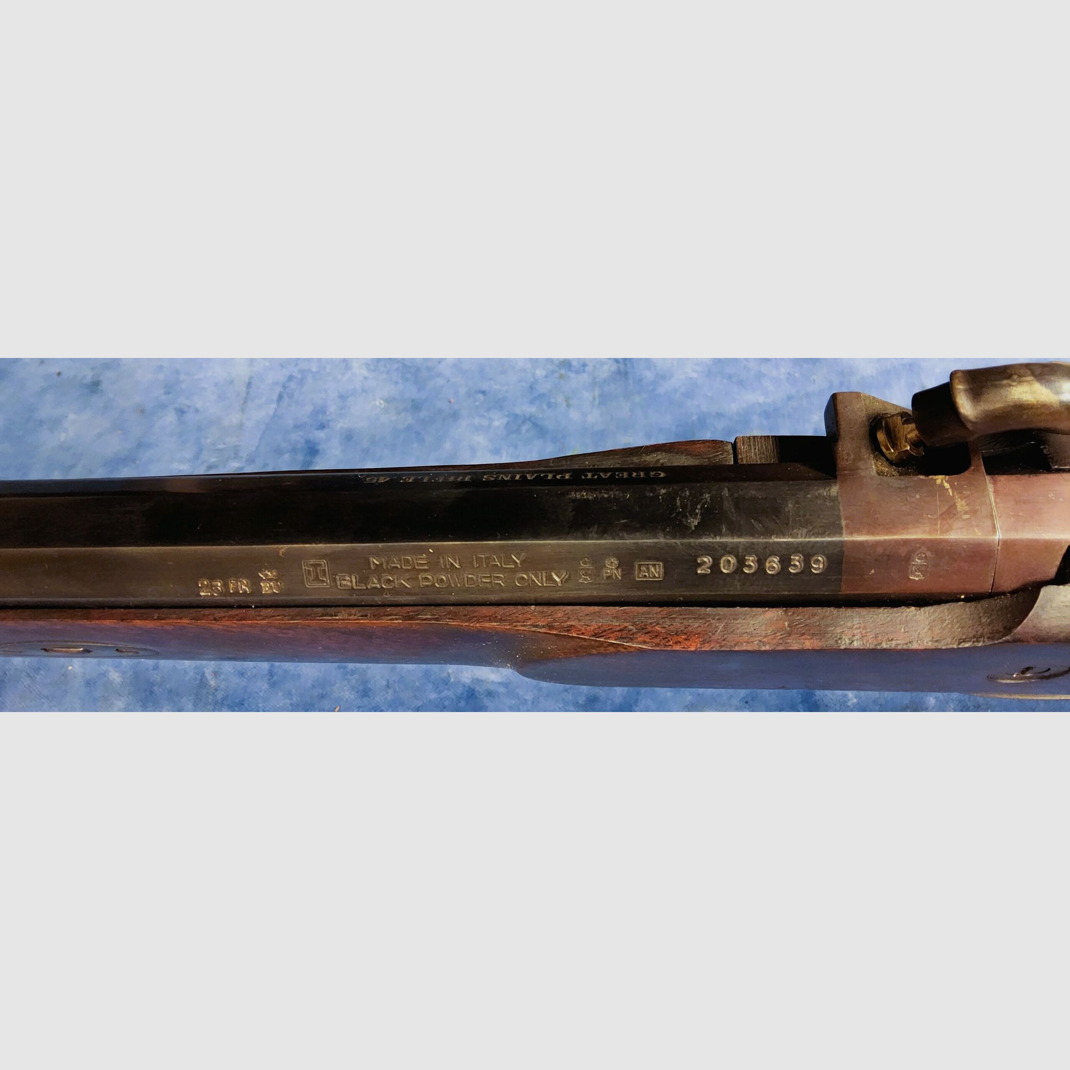 Great plains Rifle carabina ad avancarica .45 (disattivata), immagine 11 di 22