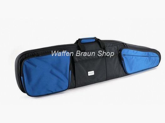 JAKOB WINTER Gewehrtasche Sport X3 schwarz/blau