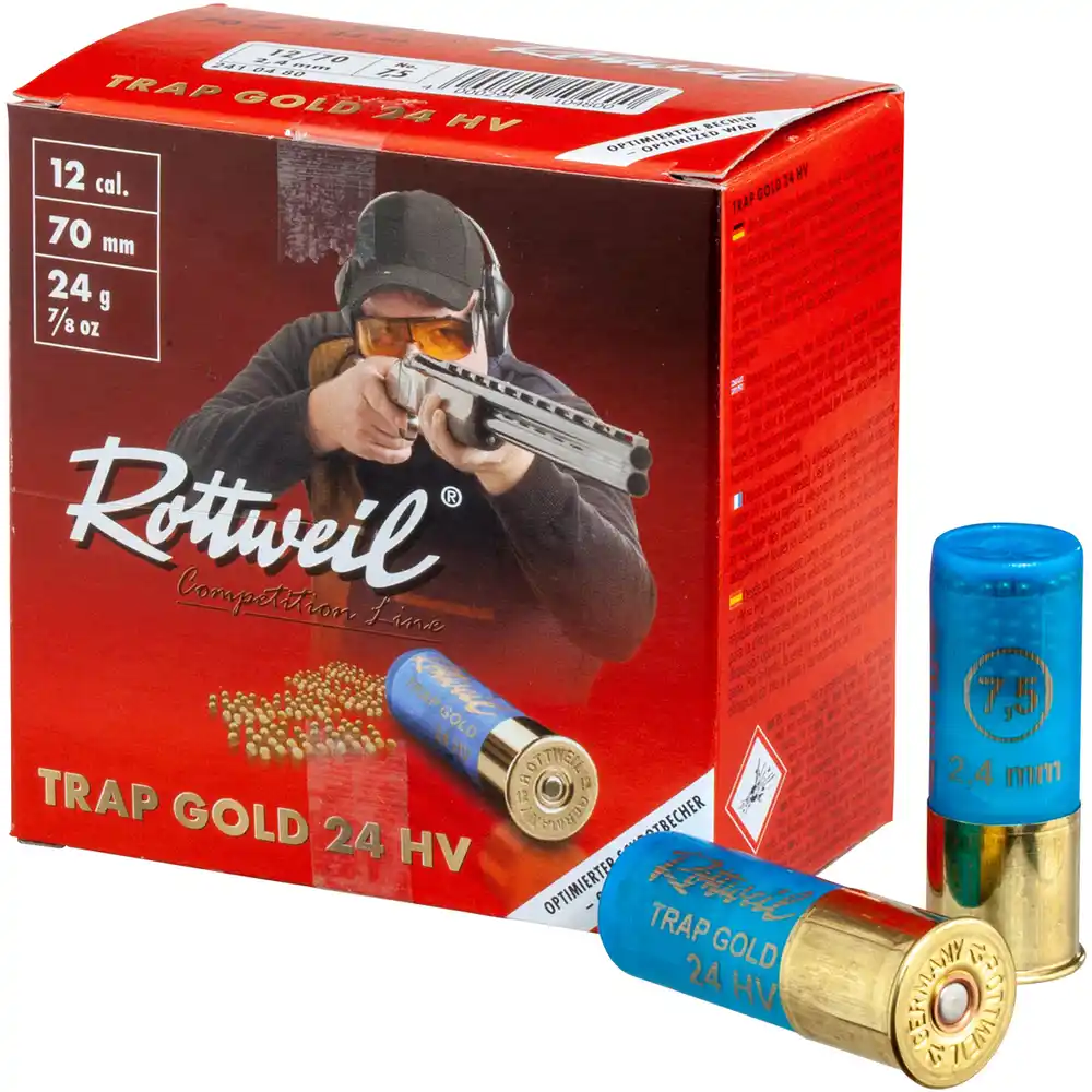 Rottweil 12/70 Trap Gold HV 2,4 mm / 24 g
