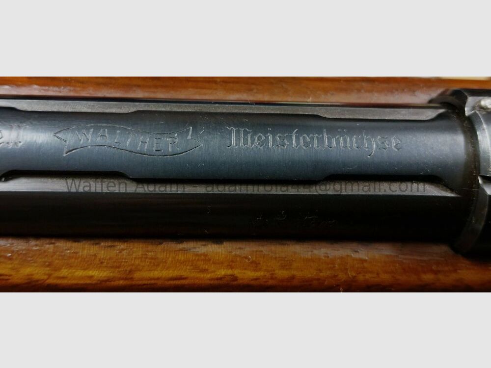 Walther Zella Mehlis Modèle Maître Carabine